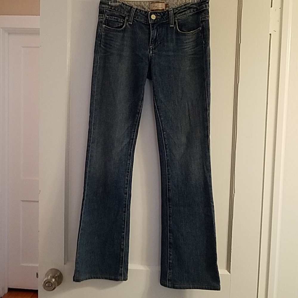 PAIGE Hollywood Hills low rise jeans